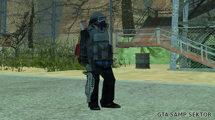 Обновление GTA SA:MP SEKTOR 2 - Защитный костюм! Часть 1.