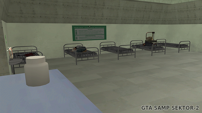 Обновление GTA SA:MP SEKTOR 2 - Госпиталь!